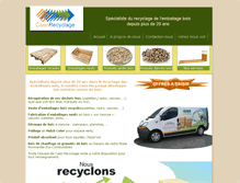 Tablet Screenshot of caen-recyclage.com
